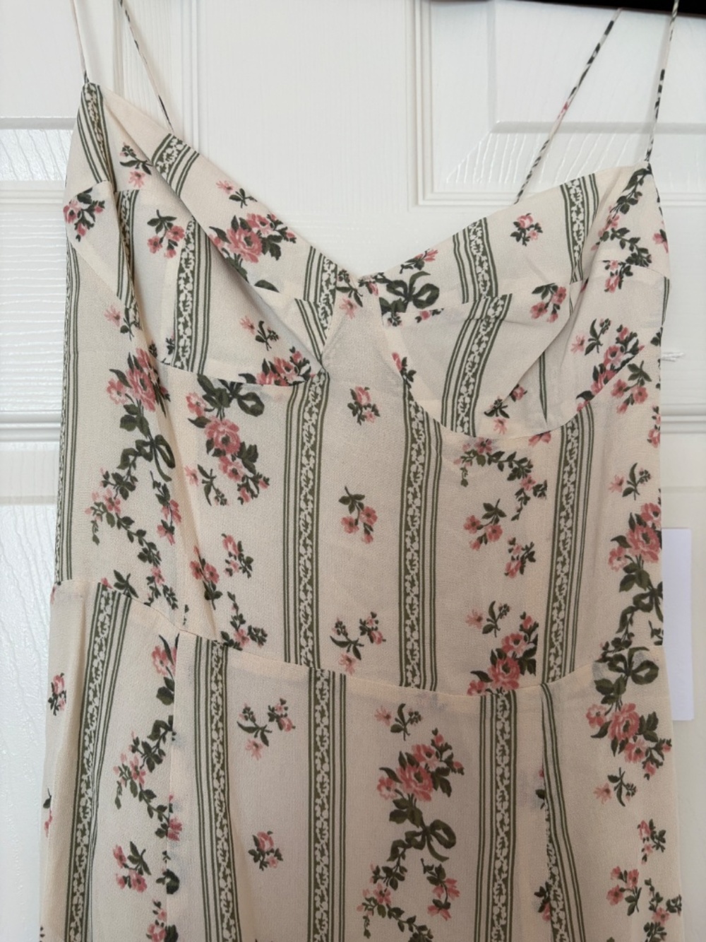 Reformation Juliette Dress Heath Floral Midi Size 6 NWT - Picture 5 of 9